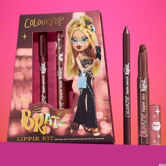 Colourpop + Bratz Lippie Kit: Cloe, Angel Pencil & Stix Shade, NIB - Picture 5 of 5